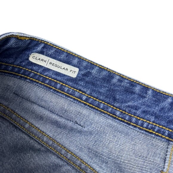 JACK & JONES Clark Bootcut Luxury Designer Casual Denim Jeans Mens 32x34 - Picture 6 of 8
